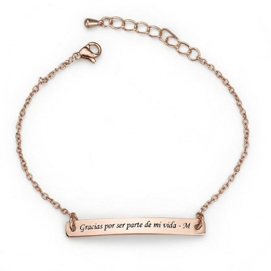 Pulsera Personalizada – Un Mensaje al Corazón