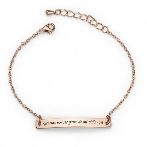 Pulsera Personalizada – Un Mensaje al Corazón